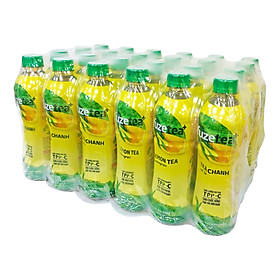 Lốc 24 Chai FUZETEA+ Chanh Sả (450ml x 24 Chai)