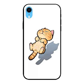 Ốp lưng in cho Iphone XR Mẫu Mèo Vàng