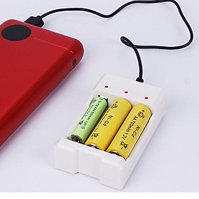 Mua Bộ Sạc Pin 2A và 3A Đa Năng 3 Khe
