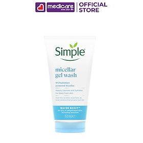 Sữa rửa mặt SIMPLE dưỡng ẩm 150ml