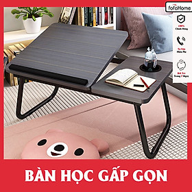 Mua Bàn Học Gấp Gọn Thông Minh Điểu Chỉnh Mặt Nghiêng  Bàn Học Sinh Gấp Gọn Ngồi Bệt Có Khay Để Cốc Nước