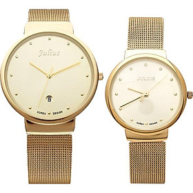 Đồng Hồ Cặp Nam Nữ Dây Kim Loại Julius JU1052 JA-426