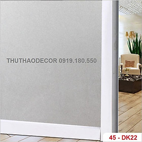 DECAL DÁN KÍNH MỜ SẴN KEO - BÁN THEO 1M TỚI