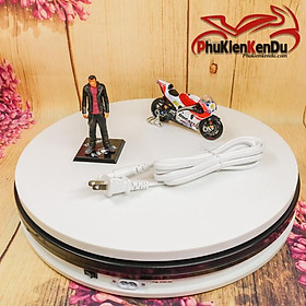Mua ĐẾ XOAY  BÀN XOAY TRƯNG BÀY SẢN PHẨM 35CM DÙNG ĐIỆN 220V  TẢI: 20KG