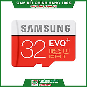 Thẻ nhớ 32GB Micro-SD Samsung Evo Plus- Hàng chính hãng