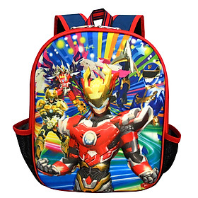 Balo Mầm Non Bé Trai Hình Siêu Nhân Dập Nổi MHMN01