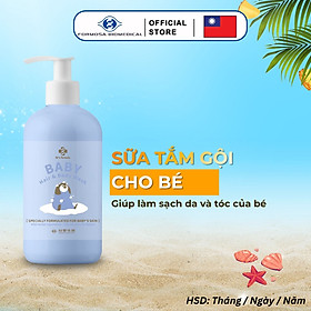 Sữa Tắm Gội Cho Bé Dr's Formula Baby Hair & Body Wash 550g
