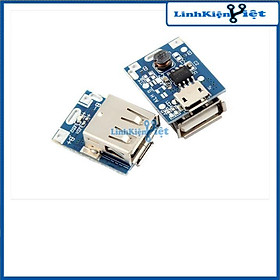 Mua Mạch Sạc Pin Dự Phòng Bản Nâng Cấp 5V-600MA Mini 1A Có Đèn Báo