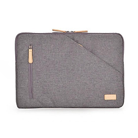 Túi chống sốc 15 inch AGVA Urban Denim - Mã LTB261GRE (Xám) - Kích thước: Ngang 38 x Rộng 1.5 x Cao 27 cm - Bảo hành chính hãng 02 năm