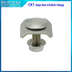 Kẹp Đơn Cố Định Máng | Kẹp Máng Lưới Bestray | Single Wire Clamp Kit