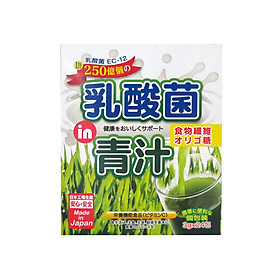 Bột mầm lúa mạch Aojiru lợi khuẩn Acid Lactic 72g (3g x 24 gói)