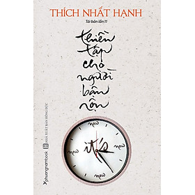 Sách Thiền Tập Cho Người Bận Rộn