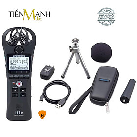 Mua Bộ Máy Thu Ghi Âm Mic Zoom H1N Full Phụ kiện - Thiết bị thu âm cầm tay kỹ thuật số Microphone Stereo - Kèm Móng Gẩy DreamMaker