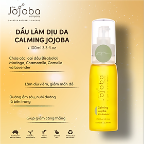 Dầu làm dịu da Calming Jojoba 100ml - The Jojoba Company