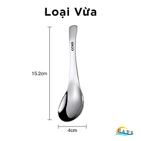 Mua Thìa Muỗng Inox 304 Cao Cấp Ăn Phở Cơm Kiểu Hàn Quốc Đạt Chất Lượng Đức CCKO