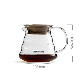 Mua Bình thuỷ tinh đựng cà phê 300ml &  600ml