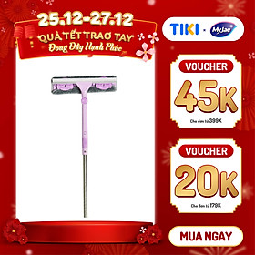 Mua Cây Lau Kính  Gạt Chùi Kính Đa Năng 2 Đầu Trong 1 MyJae Cán Dài Uốn Xoay Thông Minh Chống Trơn Trượt