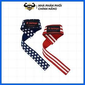  Dây Kéo Lưng Tập Gym Harbinger Padded Cotton Lift Straps Flag