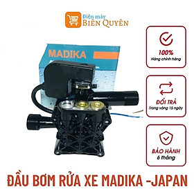 Mua Đầu Bơm Máy Rửa Xe Gia Đình Đầu Áp Lực MADIKA JAPAN Có Role Tự Ngắt BH 12 Tháng