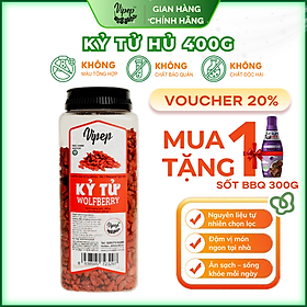 Kỷ Tử Ninh Hạ Tự Nhiên Vipep Hũ Nhựa 400g