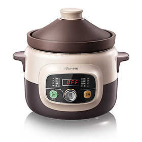 Nồi điện bằng gốm đa năng nấu cháo hầm canh tiềm Bear 4L DDG-D40N6
