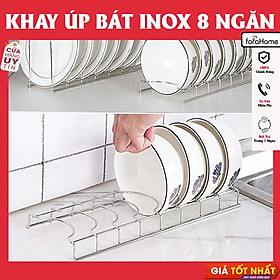 Giá Inox Úp Tô, Bát, Đĩa, Đũa Ráo Nước, Không Lo Tróc Sơn, Hạn Chế Diện Tích Gọn Gàng Tiện Lợi Sang Trọng Cho Nhà Bếp