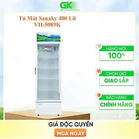 Mua TỦ MÁT SANAKY 480 LÍT VH-5089K ĐỒNG (LOW-E) (R600A) (HÀNG CHÍNH HÃNG) (CHỈ GIAO HCM)