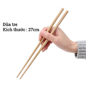 Mua Đũa ăn dài tre đa năng kháng khuẩn thân thiện môi trường  đồ gia dụng tiện ích  đồ dùng phòng bếp / HealHomes