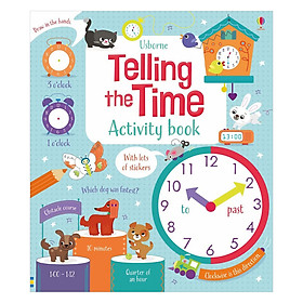 Hình ảnh Sách tương tác tiếng Anh - Usborne Telling the Time Activity Book