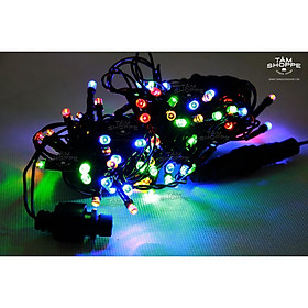 DÂY ĐÈN LED NHIỀU MÀU TRƠN 10M 96 BÓNG