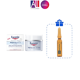Kem dưỡng ẩm dịu nhẹ cho da thường đến da hỗn hợp Eucerin Aquaporin Active Cream 50ml