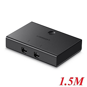 Mua Ugreen UG3034530345TK 1.5M Bộ gộp 2 máy tính dùng 1 máy in cao cấp - HÀNG CHÍNH HÃNG