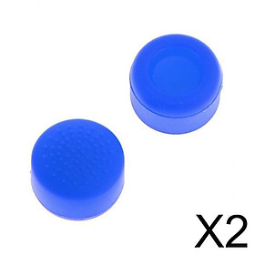 2xController Thumb Grip Joystick Grips  Cover Pads for PS4 Blue