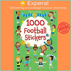 Sách - 1000 Football Stickers by Lucy Bowman (UK edition, paperback)