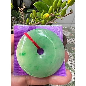 Mặt Dây Chuyền Nam Đồng Điếu Đồng Tiền Xanh Size to đẹp đk 46mm x dầy 5,5mm Màu Xanh lý trắng đều Anh Chị về bọc vàng lên đeo đẹp sang ạ