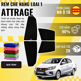 Rèm Che Nắng Xe Mitsubishi Attrage Loại 1 Mr Ô TÔ Bảo Hành 24 tháng Cam Kết Chuẩn Khít Theo Xe