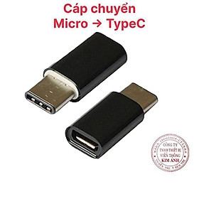 Mua Đầu chuyển sạc Micro sang Type-C   jack chuyển micro sang typeC