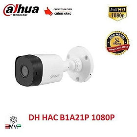 Camera Dahua 2 Mp DH HAC B1A21P 1080P - Thân Trụ Ngoài Trời - Hàng chính hãng
