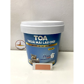 Sơn phào chỉ cho trần nhà Toa thoải mái lau chùi màu C- 8031 _1L