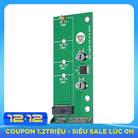 Khay Chuyển Đổi SSD M2 Sang SATA III (14 x 8 x 0.6 cm)