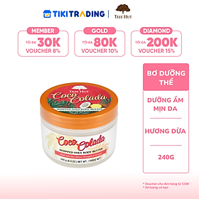 Bơ dưỡng thể Tree Hut Coco Colada Whipped Body Butter 240 gr