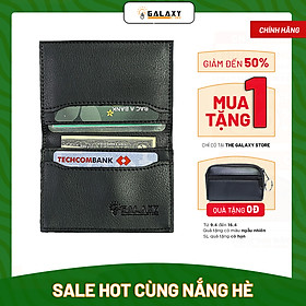 Ví Bóp Nam Nữ Nhỏ Gọn Cao Cấp Thời Trang Nhiều Ngăn Để Name Card Danh Thiếp Thẻ Galaxy Store GVMB03 (8x10.5cm)