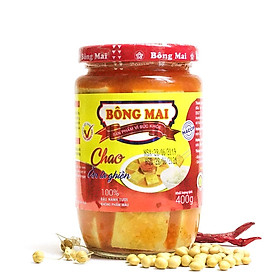 Chao Bông Mai - Vị chay thuần Việt (hũ thuỷ tinh cao cấp - 400g)