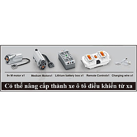 [Có Sẵn] Đồ Chơi Mô Hình, Điều Khiển Từ Xa, Đồ Chơi Lắp Ghép Technic Siêu Xe Lamborghini, Ferrari, Bugatti Với 1000+PSC