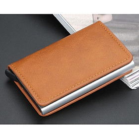 Unisex Metal Anti RFID Wallet Credit ID Card Holder Men Women Business Cardholder Cash Card Pocket Case Passes Credit