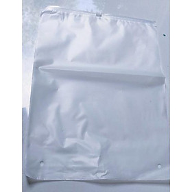 Túi Zip mờ có khóa kéo (1kg) đựng quần áo, giày dép