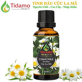 Hình ảnh Tinh Dầu Cúc La Mã Cao Cấp Nhập Khẩu 10ML - Tinh Dầu Hoa Cúc La Mã TIDAMO Xông Phòng Tạo Hương Thơm Thư Giãn, Chăm Sóc Da, Bảo Vệ Sức Khỏe