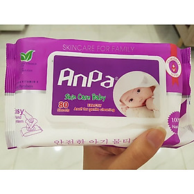 Mua Khăn giấy ướt cao cấp anpa KT: 20cmx15cm giá siêu khuyến mãi luôn