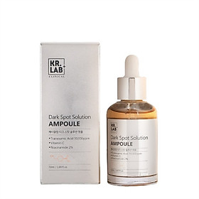 Serum KRLAB Dark Spot Solution Ampoule Hỗ Trợ Trắng Da,Cải Thiện Nám Tàn Nhang Chai 50ml