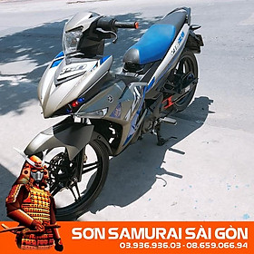 Sơn SAMURAI KUROBUSHI Y747* MÀU XÁM MỜ chính hãng dành cho xe máy